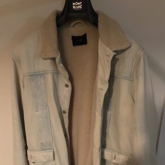 Stampd Other - Stampd Faux Shearling Denim Jacket